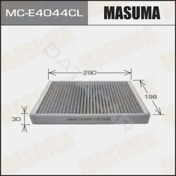 Фильтр салонный MASUMA MC-E4044CL