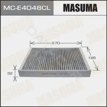 Фильтр салонный MASUMA MC-E4048CL