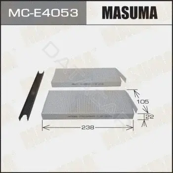 Фильтр салонный MASUMA MC-E4053
