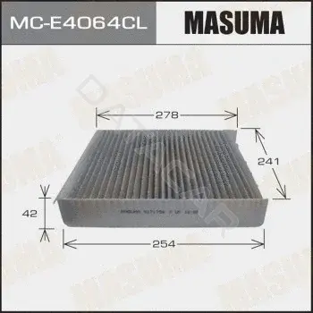 Фильтр салонный MASUMA MC-E4064CL