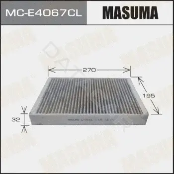 Фильтр салонный MASUMA MC-E4067CL