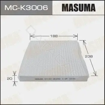 Фильтр салонный MASUMA MC-K3006