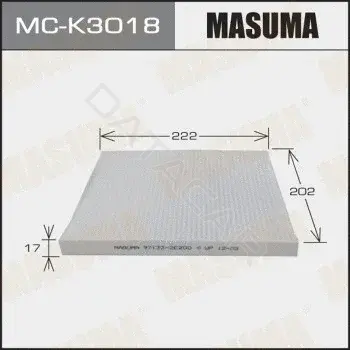Фильтр салонный MASUMA MC-K3018