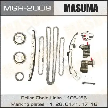 Комплект цепи ГРМ MASUMA MGR-2009