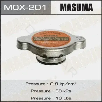 Крышка радиатора / расширительного бачка MASUMA MOX-201