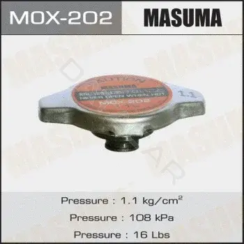 Крышка радиатора / расширительного бачка MASUMA MOX-202