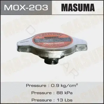 Крышка радиатора / расширительного бачка MASUMA MOX-203