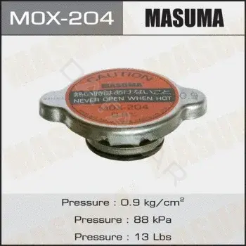 Крышка радиатора / расширительного бачка MASUMA MOX-204