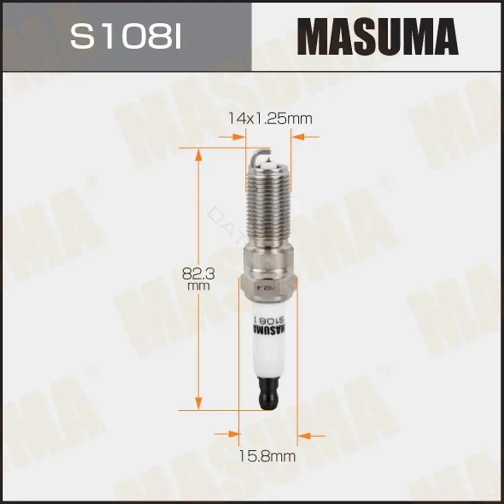 Свечи зажигания MASUMA S108I