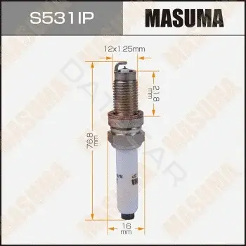 Свечи зажигания MASUMA S531IP