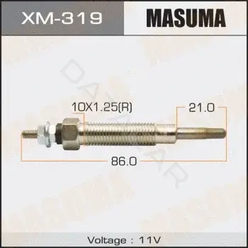 Свечи накала MASUMA XM-319
