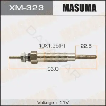 Свечи накала MASUMA XM-323