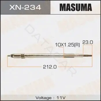 Свечи накала MASUMA XN-234