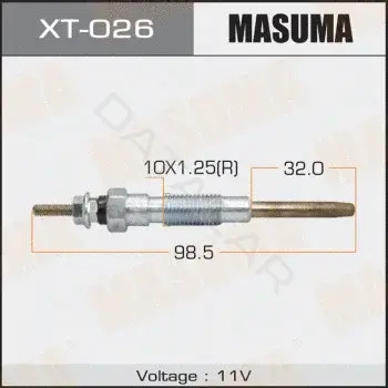 Свечи накала MASUMA XT-026