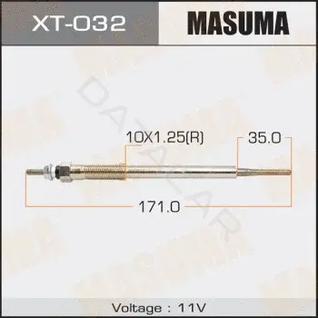 Свечи накала MASUMA XT-032