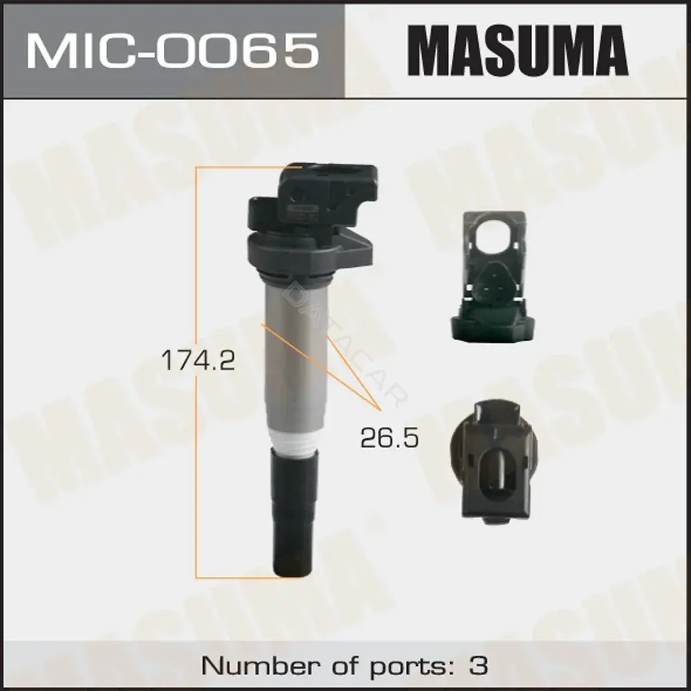 Катушка зажигания MASUMA MIC-0065