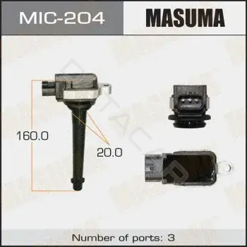 Катушка зажигания MASUMA MIC-204