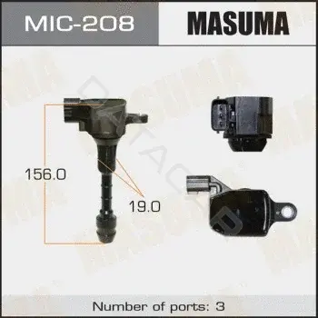Катушка зажигания MASUMA MIC-208