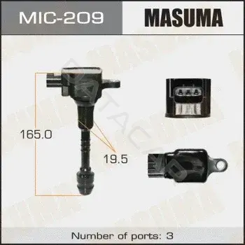 Катушка зажигания MASUMA MIC-209