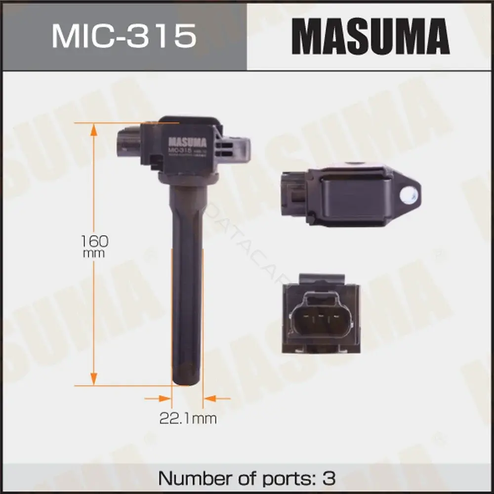 Катушка зажигания MASUMA MIC-315