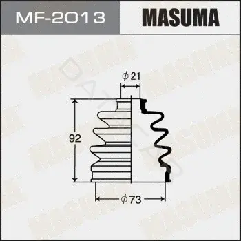 Пыльник шруса MASUMA MF-2013