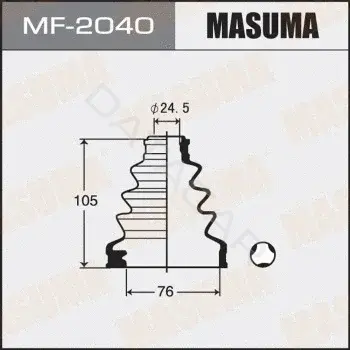 Пыльник шруса MASUMA MF-2040