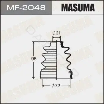 Пыльник шруса MASUMA MF-2048