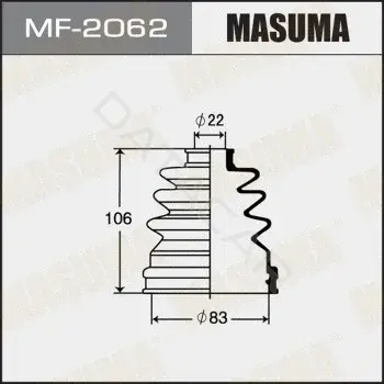 Пыльник шруса MASUMA MF-2062