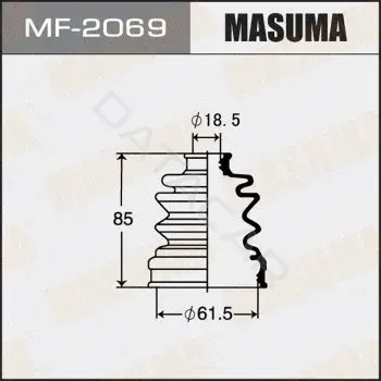 Пыльник шруса MASUMA MF-2069