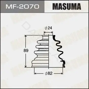 Пыльник шруса MASUMA MF-2070