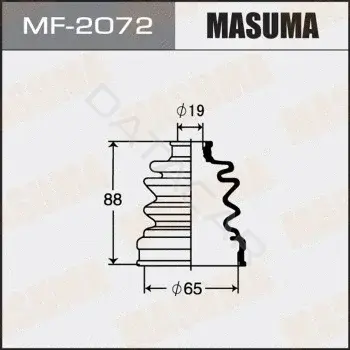 Пыльник шруса MASUMA MF-2072