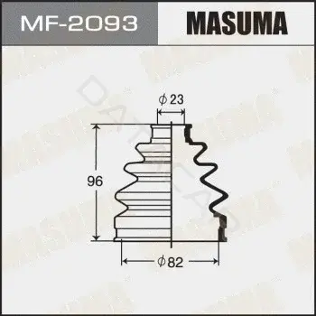 Пыльник шруса MASUMA MF-2093
