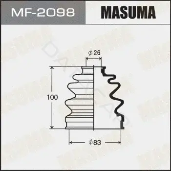 Пыльник шруса MASUMA MF-2098