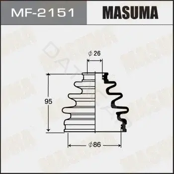 Пыльник шруса MASUMA MF-2151