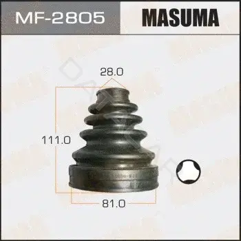 Пыльник шруса MASUMA MF-2805