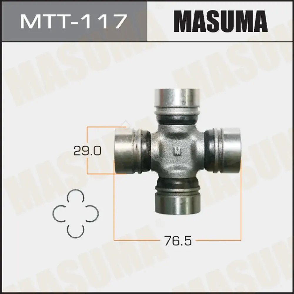Муфта кардана MASUMA MTT-117