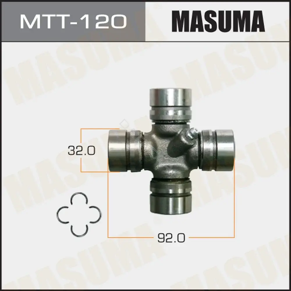 Муфта кардана MASUMA MTT-120
