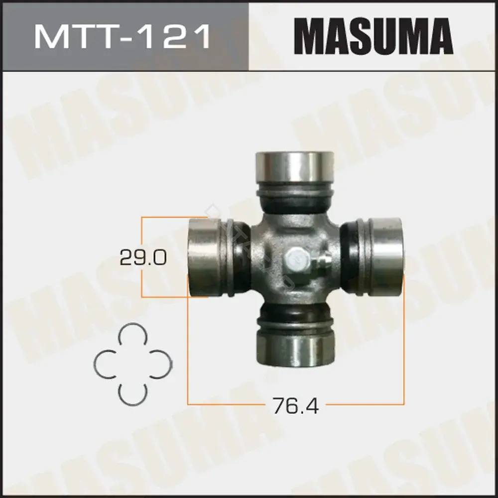 Муфта кардана MASUMA MTT-121