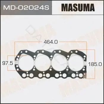 Прокладка ГБЦ MASUMA MD-02024S