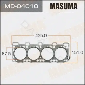 Прокладка ГБЦ MASUMA MD-04010