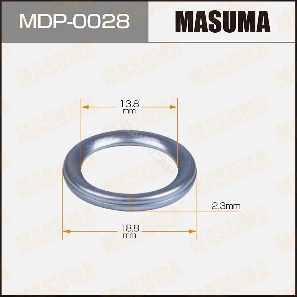 Сальник коленвала MASUMA MDP-0028