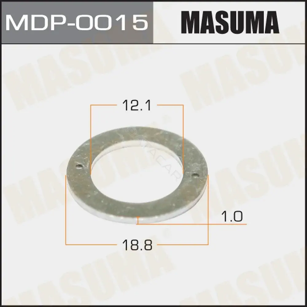 Сальник коленвала MASUMA MDP-0015