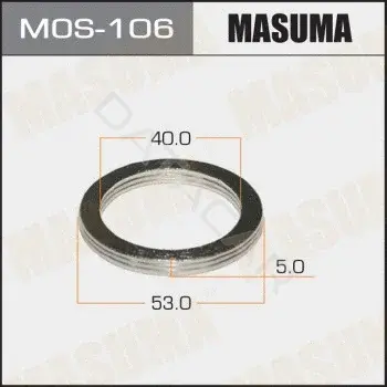 Прокладка глушителя MASUMA MOS-106