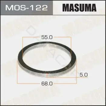 Прокладка глушителя MASUMA MOS-122