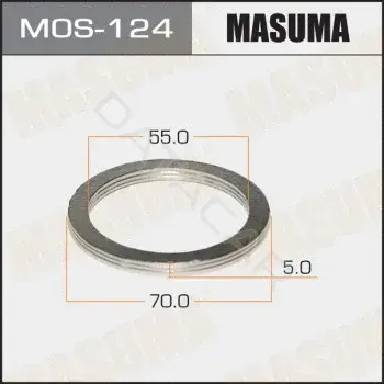 Прокладка глушителя MASUMA MOS-124