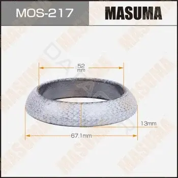 Прокладка глушителя MASUMA MOS-217