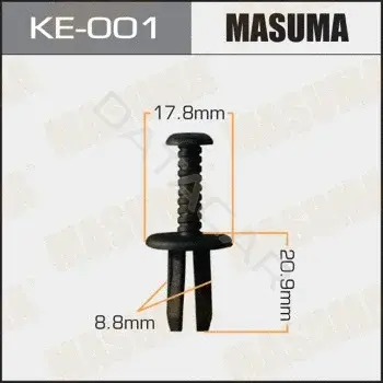 Клипса молдинга MASUMA KE-001