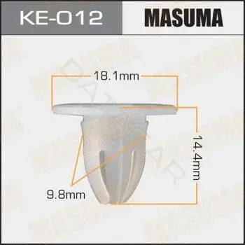Клипса молдинга MASUMA KE-012