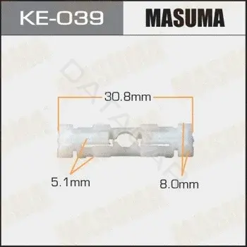 Клипса молдинга MASUMA KE-039