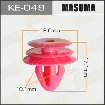 Клипса молдинга MASUMA KE-049